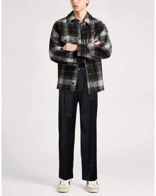 Michael Coal Black Pants for men