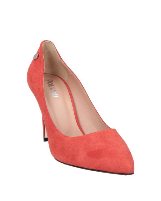 Pollini Pink Pumps Leather