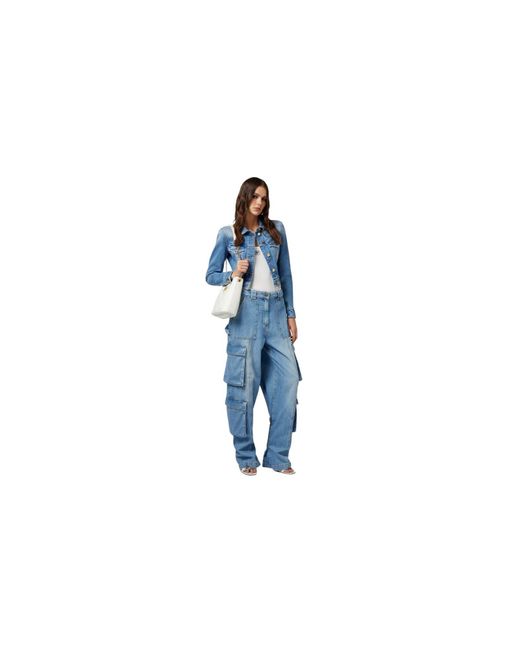 Pantalon en jean Elisabetta Franchi en coloris Blue