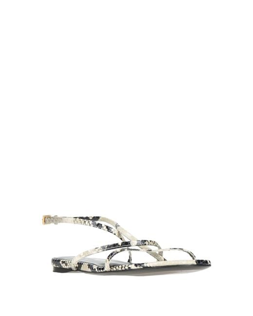 Khaite White Sandals