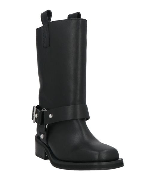Ganni Black Ankle Boots