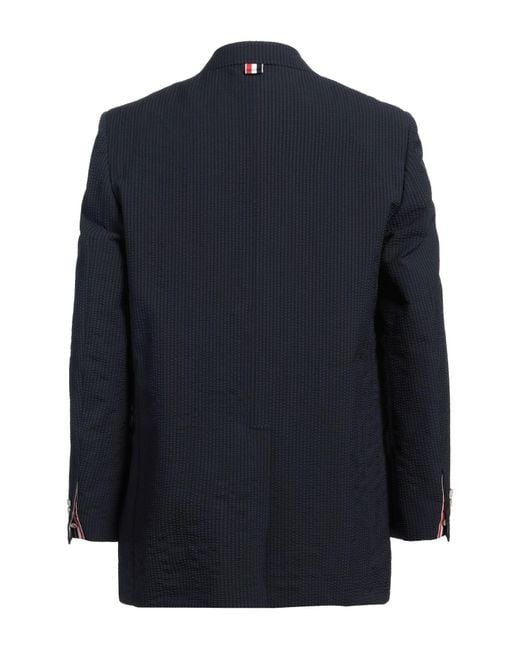 Thom Browne Blue Blazer Wool for men