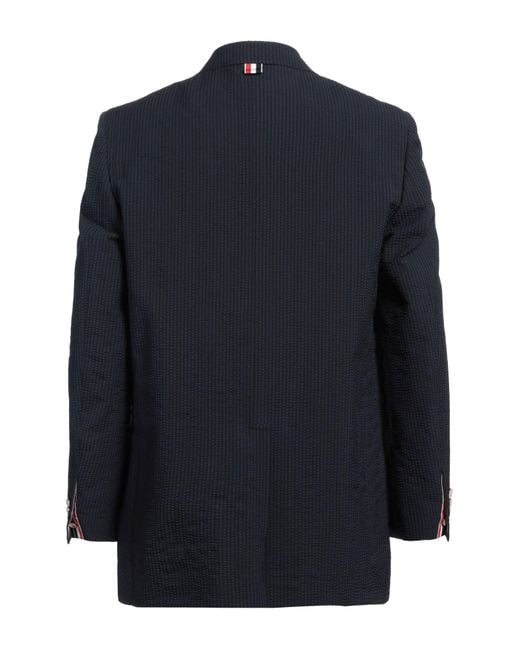 Thom Browne Blue Blazer Wool for men