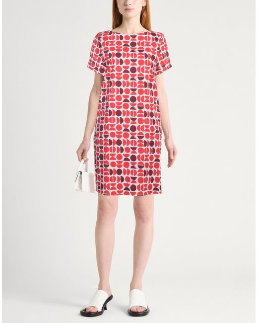 Caractere Red Mini-Kleid