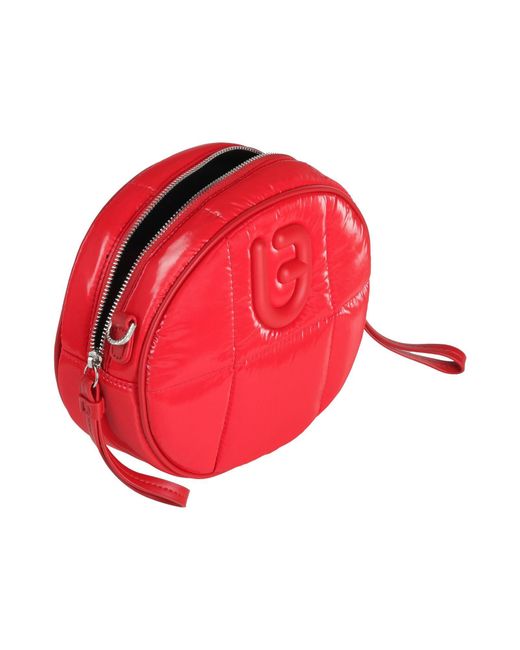 La Fille Des Fleurs Red Cross-Body Bag