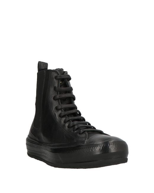 Officine Creative Black Sneakers
