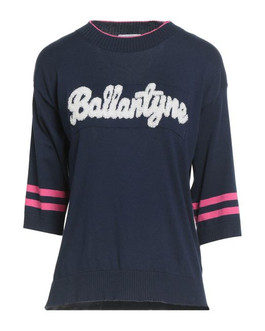 Ballantyne Blue Sweater Cotton, Polyamide