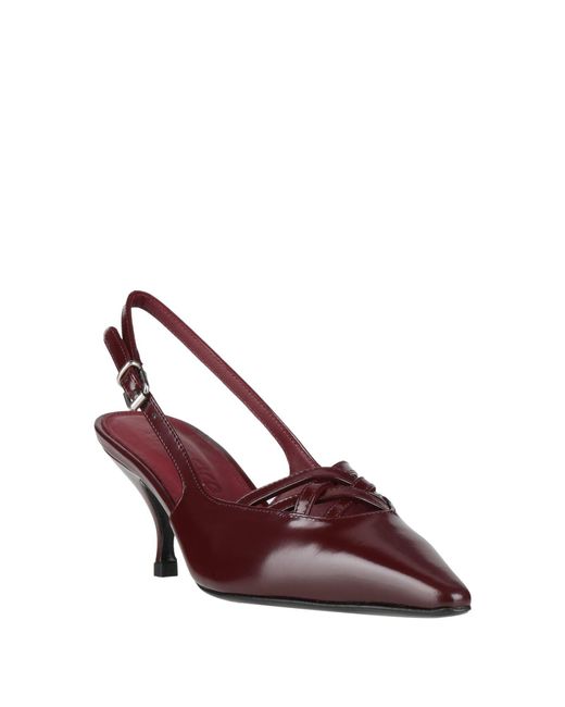 MORSICA Purple Pumps Leather