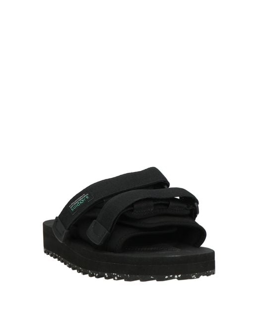 Suicoke Black Sandals