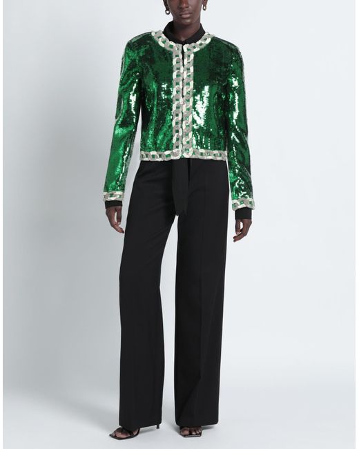 Elisabetta Franchi Green Blazer