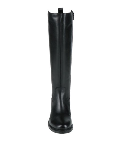 Melluso Walk Black Boot Leather