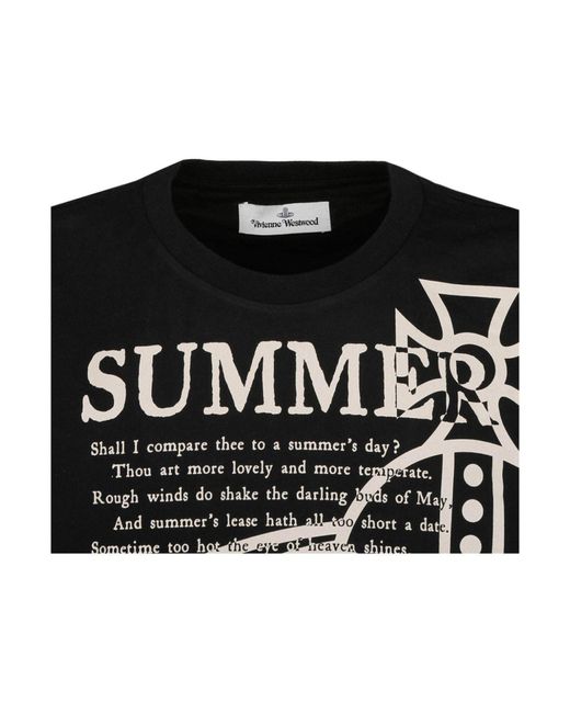 T-shirt Vivienne Westwood pour homme en coloris Black