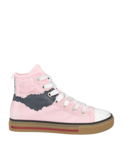 Philosophy Di Lorenzo Serafini Pink Sneakers Textile Fibers