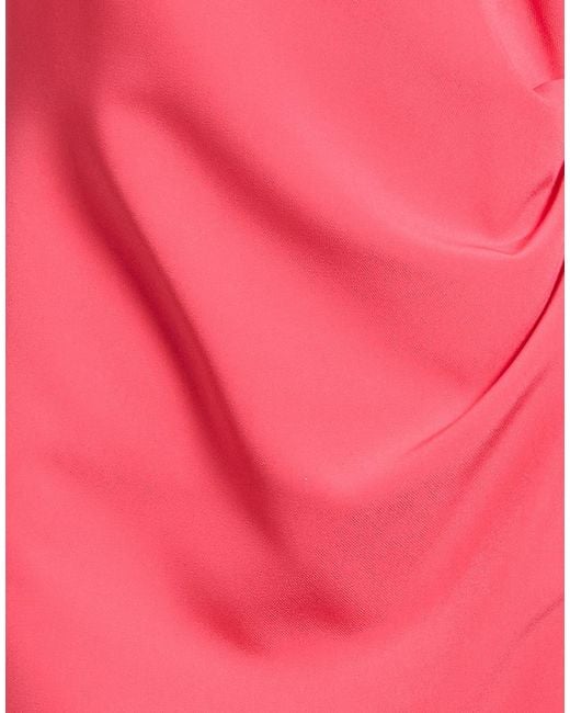 Marella Pink Midi Dress Polyester, Elastane