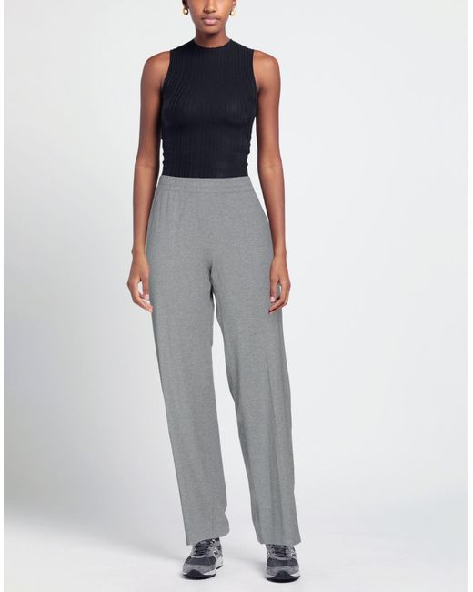 Norma Kamali Gray Trouser