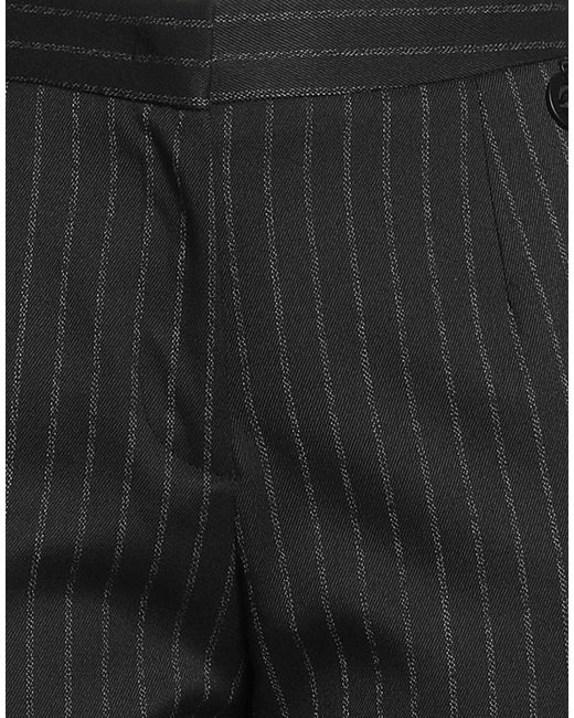 Gaelle Paris Black Pants Polyester, Viscose, Elastane