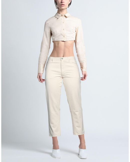 Jil Sander White Jeans