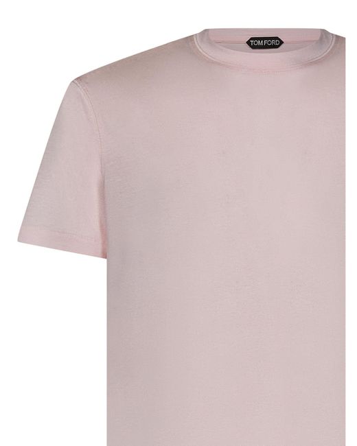 T-shirt Tom Ford pour homme en coloris Pink