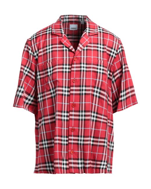 Burberry Red Shirt for men