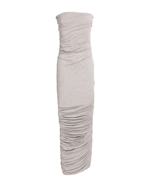 Norma Kamali White Maxi Dresses