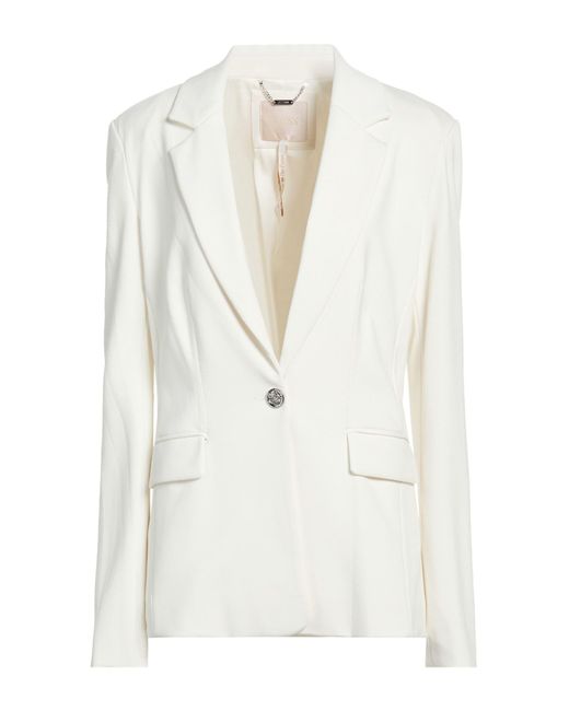 Guess White Blazer