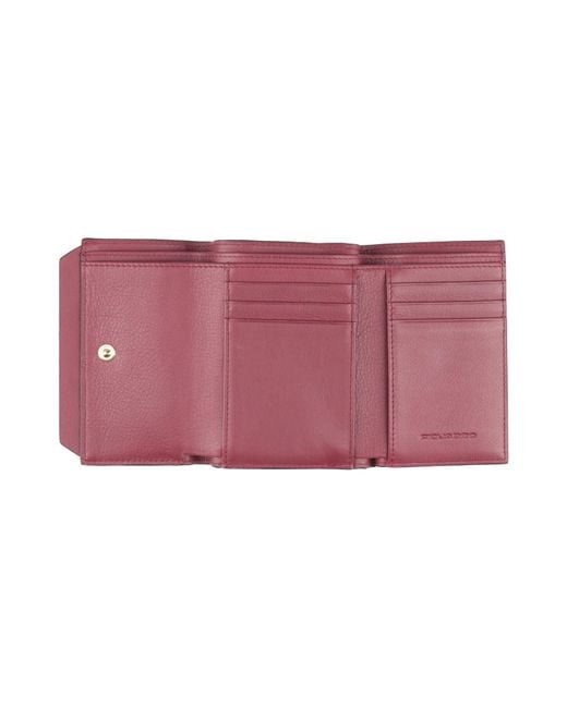 Piquadro Red Wallet