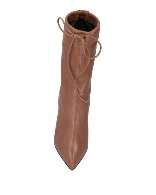 Aldo Castagna Brown Ankle Boots