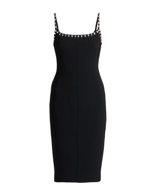 Max Mara Black Midi-Kleid