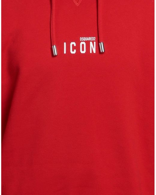 DSquared² Red Sweatshirt for men