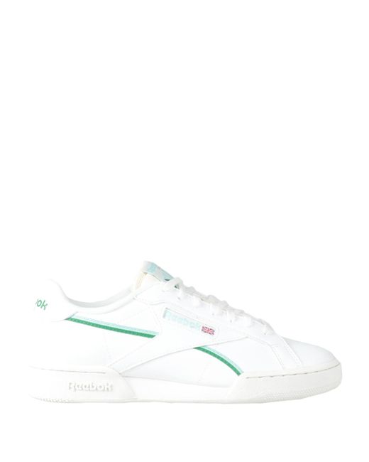 white reebok sneakers