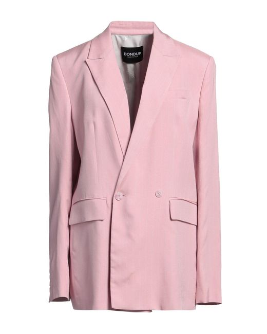 Dondup Pink Blazer Viscose