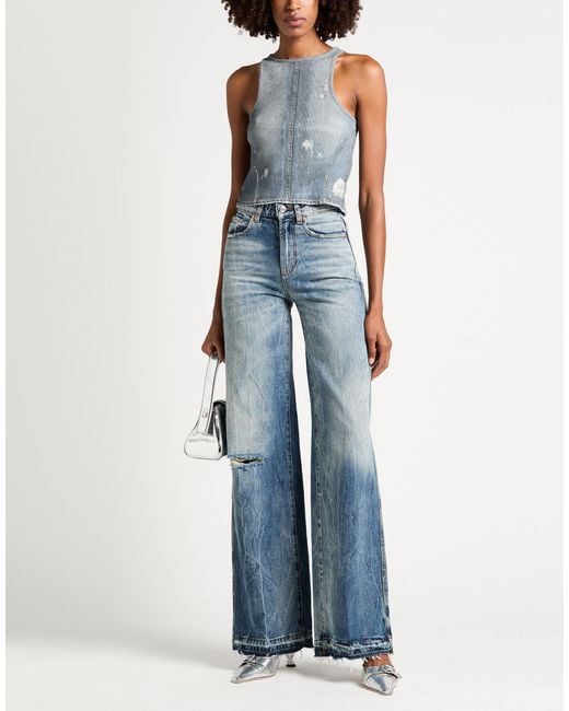 Department 5 Blue Jeans Cotton