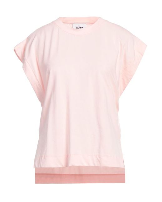 Alpha Studio Pink T-shirt