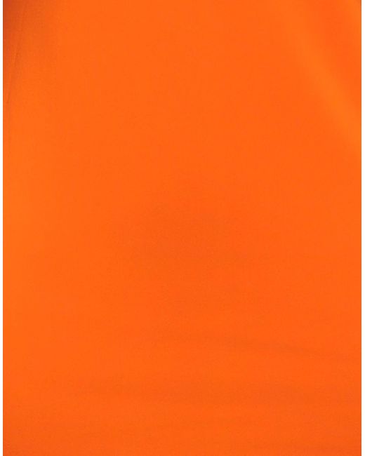 Pinko Orange Midi Dress