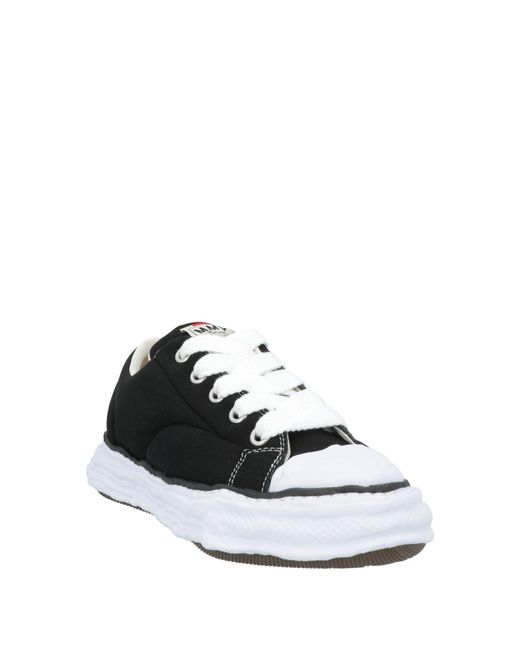 Maison Mihara Yasuhiro Black Trainers for men
