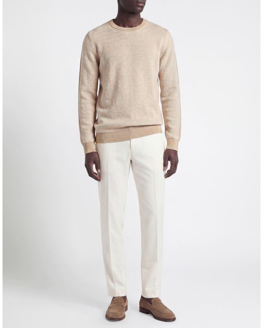 Pullover di Roberto Collina in Natural da Uomo
