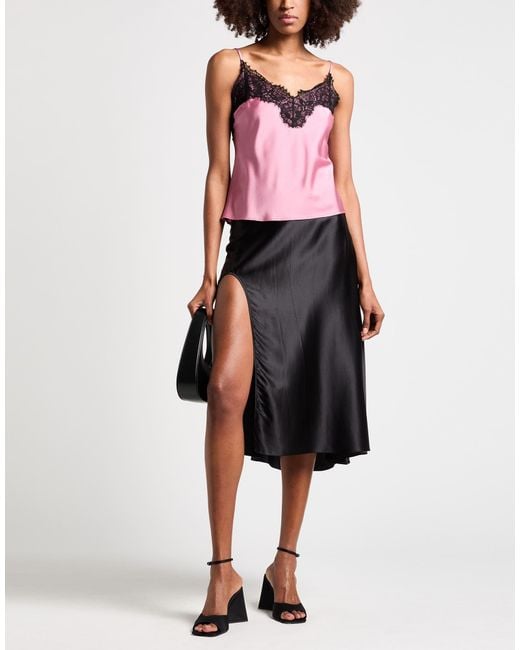 Pinko Pink Top Polyester, Polyamide