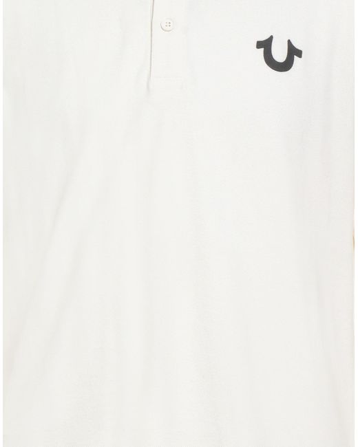 True Religion White Polo Shirts for men