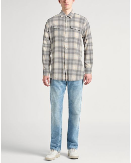 Camisa Barbour de hombre de color Gray