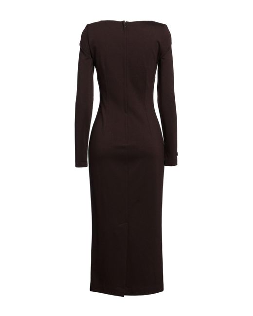 Robe midi Dolce & Gabbana en coloris Black