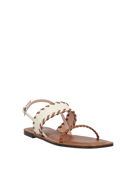 Pollini Natural Sandals