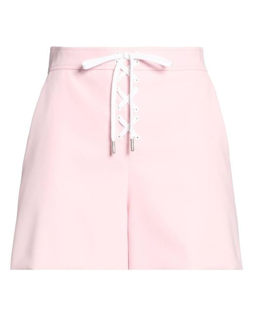 Boutique Moschino Pink Light Shorts & Bermuda Shorts Polyester, Elastane