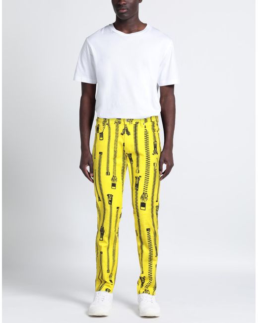 Moschino Yellow Jeans for men