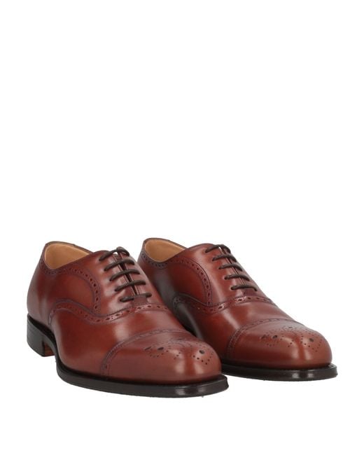Church's Brown Weymouth Lace-Up Shoes Leather for men