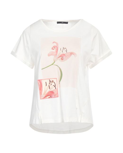 T-shirt High en coloris White