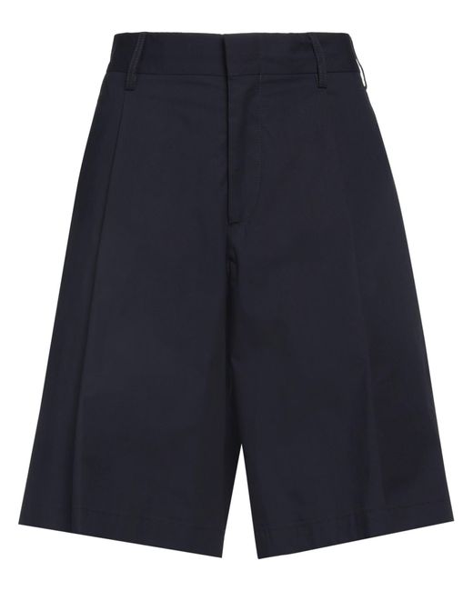 Cellar Door Blue Shorts & Bermuda Shorts Cotton, Elastane