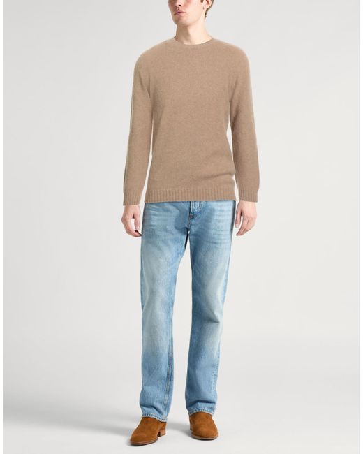 Pullover di Boglioli in Natural da Uomo