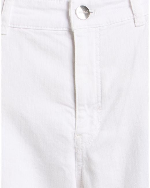 Marc Cain White Pants Cotton, Elastane
