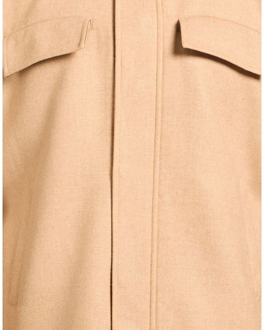 Lardini Natural Jacket Wool, Cashmere for men