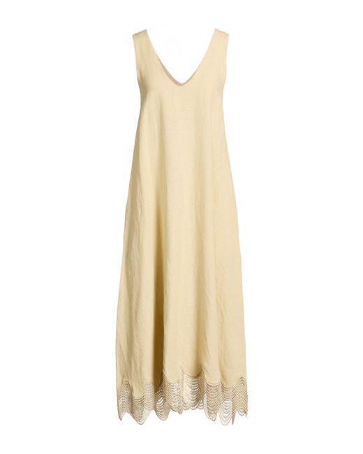 Alpha Studio Natural Maxi Dress